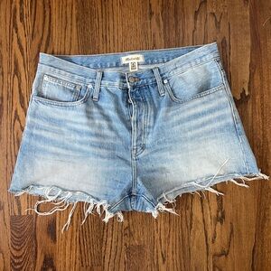 Madewell Relaxed Denim Short